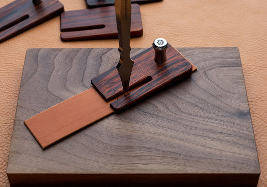 Leather Chisels Pulling Board - Pull Up Board for Leather Chisels/Pricking Irons