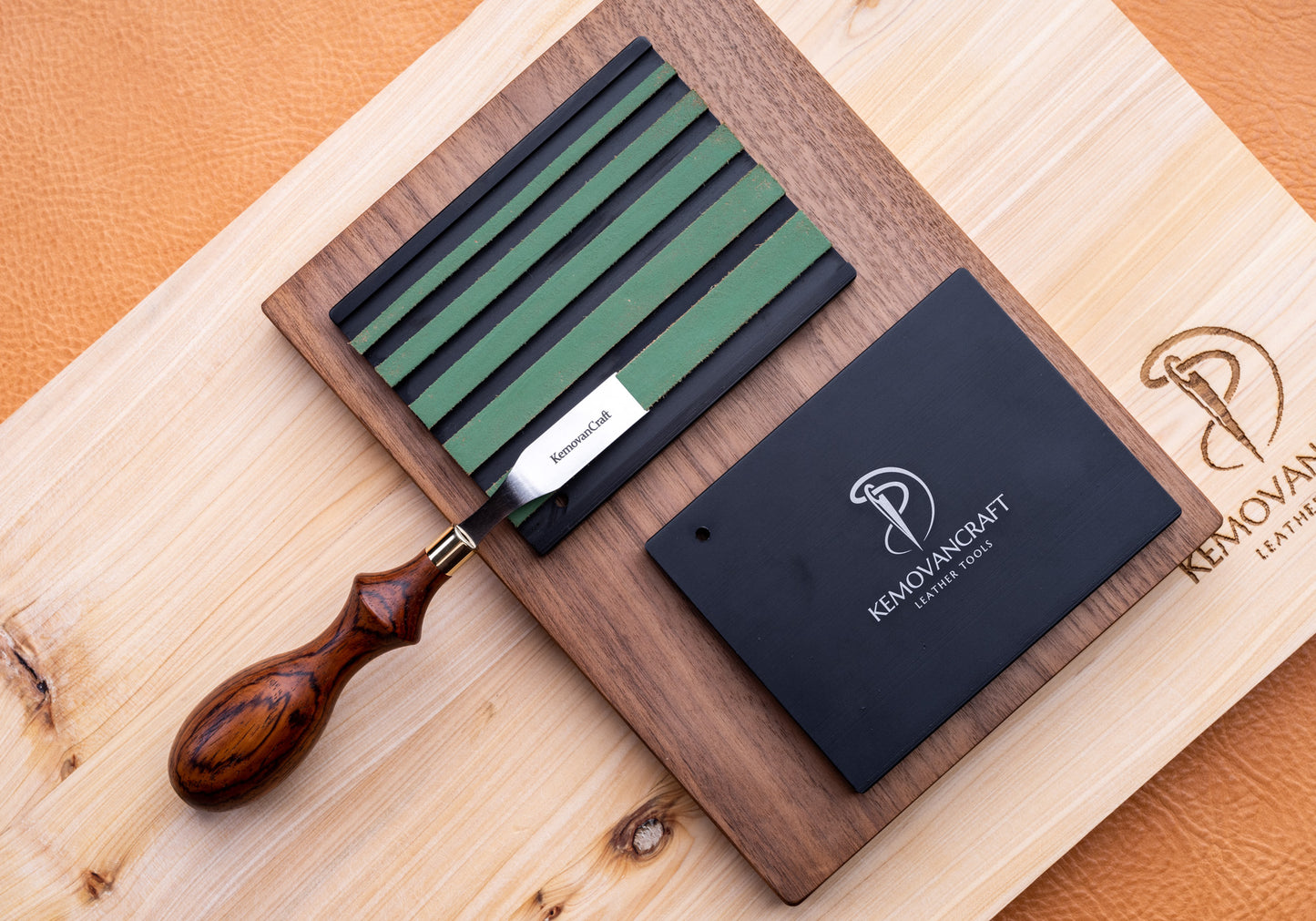 Sharpening Tool for Leather Wide Skiver (Used With Sandpaper)