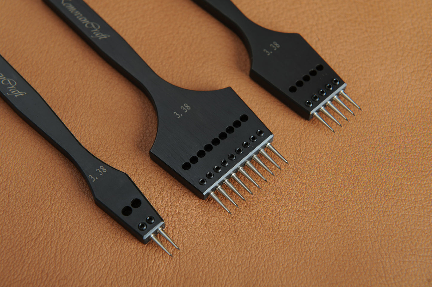 Detachable Round dent/Pricking Irons for Leather Stitching