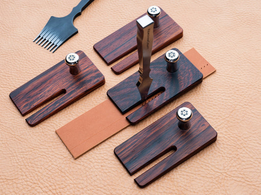 Leather Chisels Pulling Board - Pull Up Board for Leather Chisels/Pricking Irons