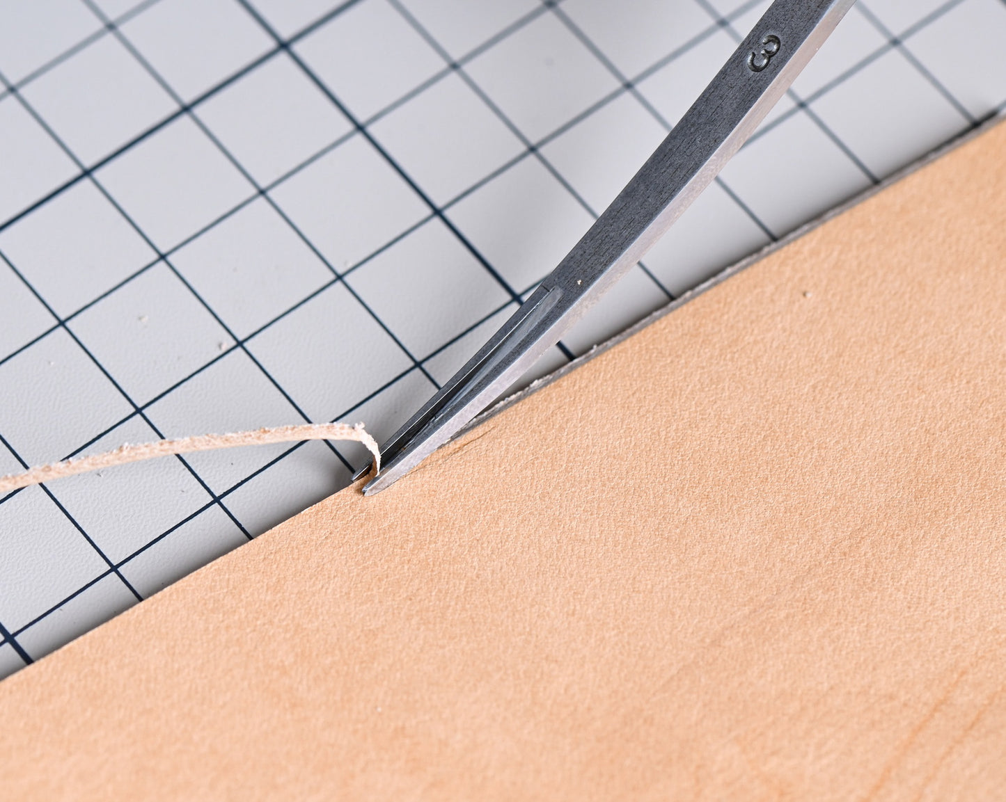 Leather Edge Beveler D2 Steel