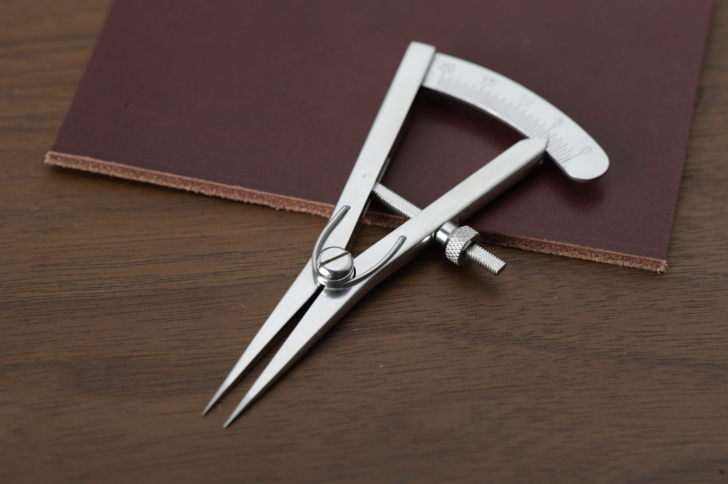 Leather Mini Wing Divider Leather Compasses