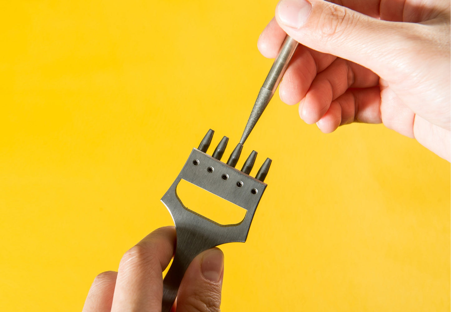 Sharpening Tool for Leather Chisels - Diamond Grinder