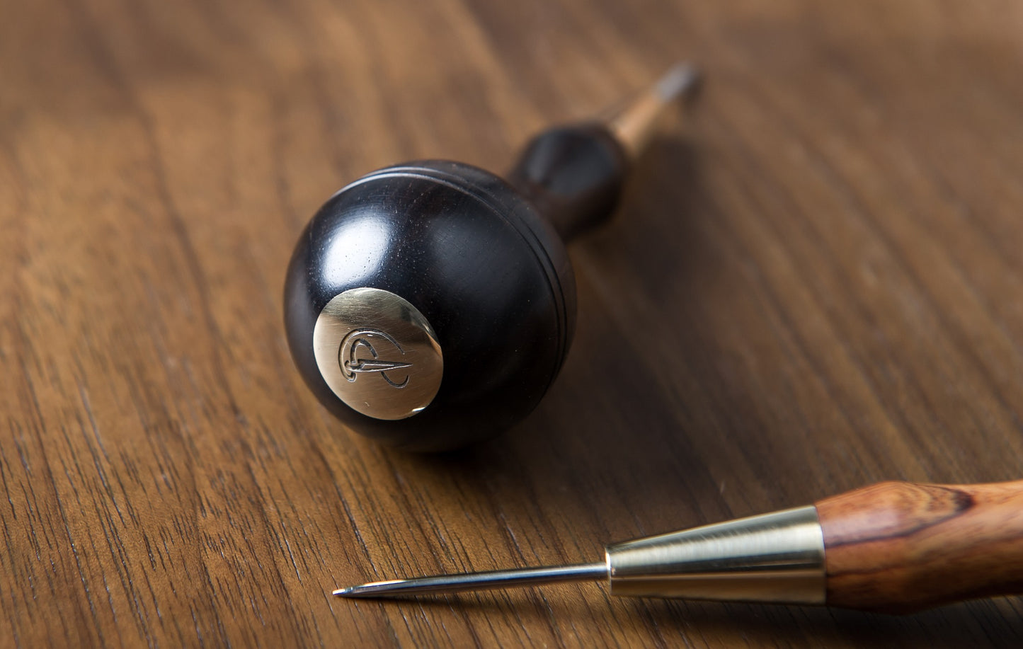 Leather Scratch Awl - Detachable Flat/Diamond Awl Leathercraft