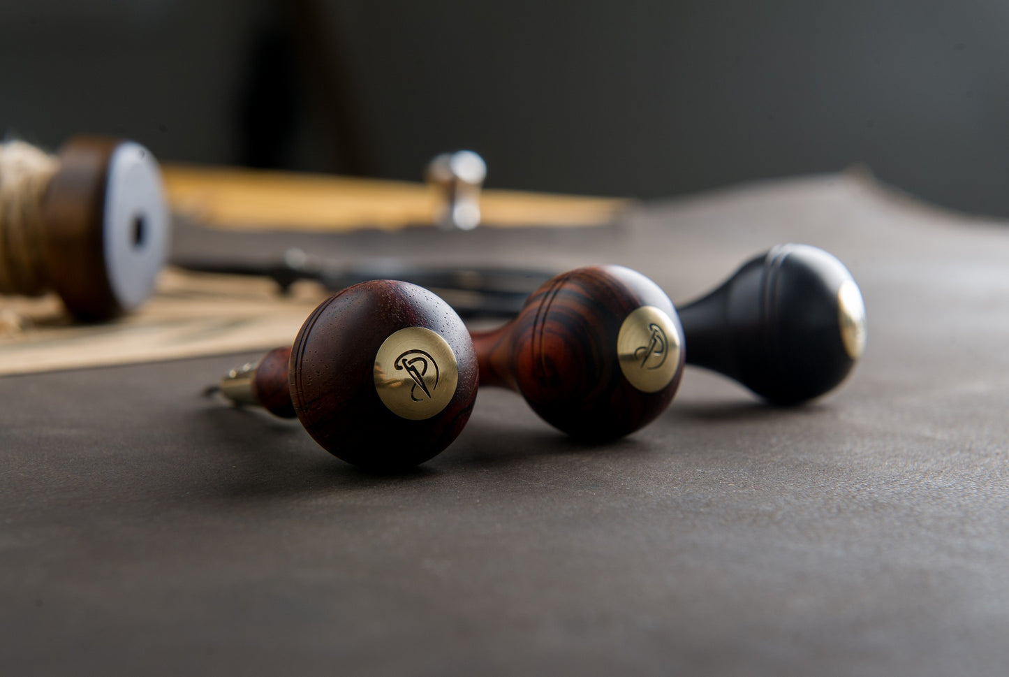 Leather Scratch Awl - Detachable Flat/Diamond Awl Leathercraft
