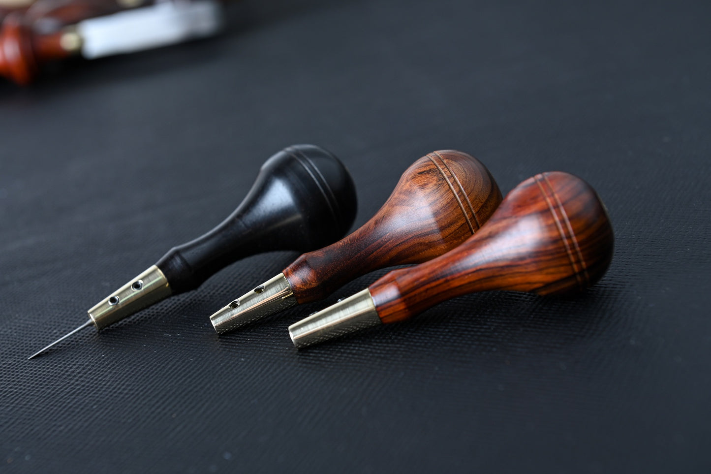 Leather Scratch Awl - Detachable Flat/Diamond Awl Leathercraft