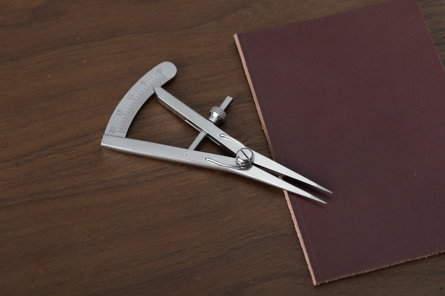 Leather Mini Wing Divider Leather Compasses