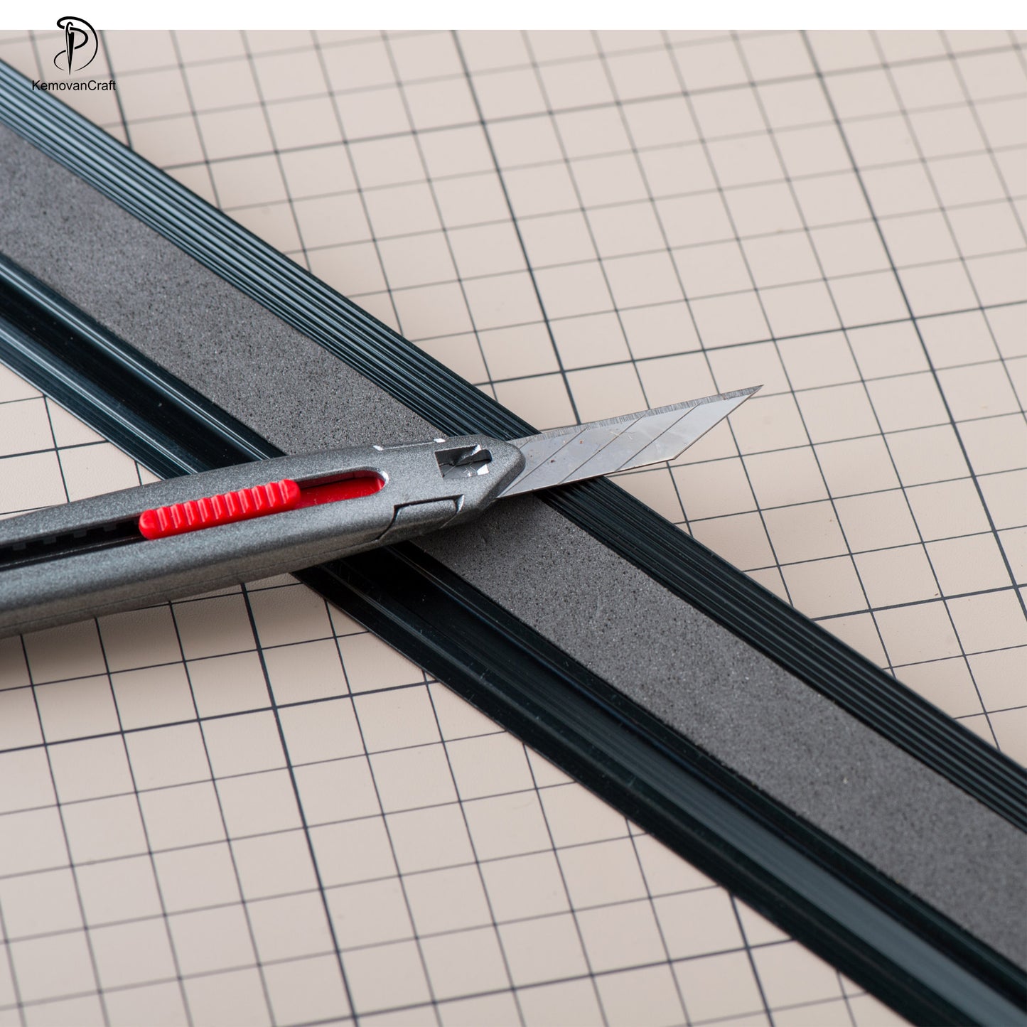 Leather Craft Scale Ruler Anti-cutting Hand Ruler