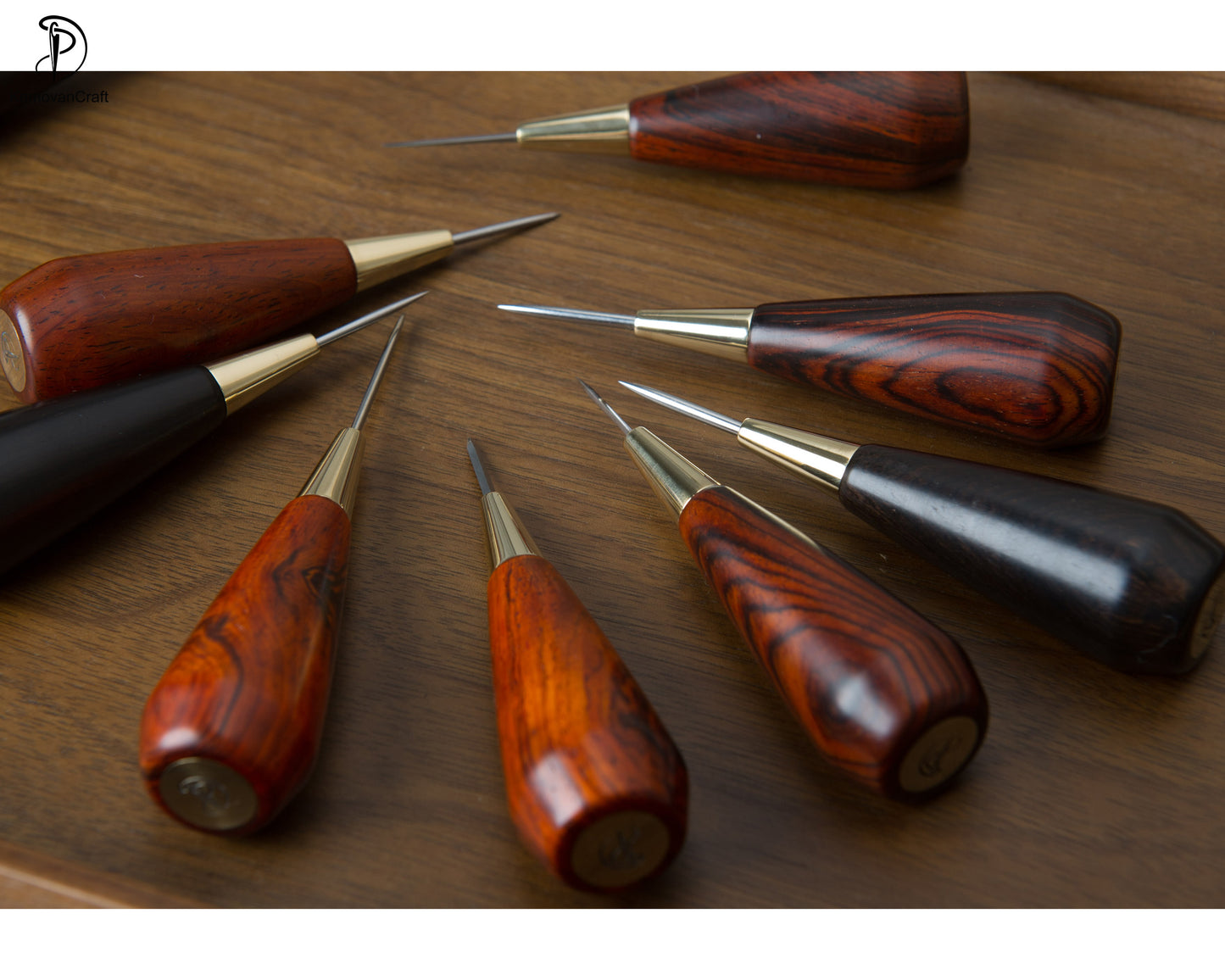 LeatherCraft Scratch Awl Round/France/Diamond Awl for Leather Work