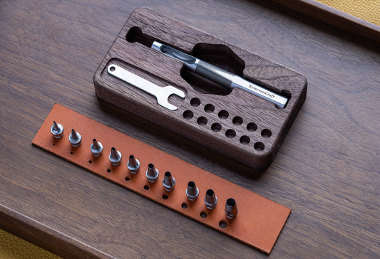 Leather Holes Punch Set - Detachable Single Punch