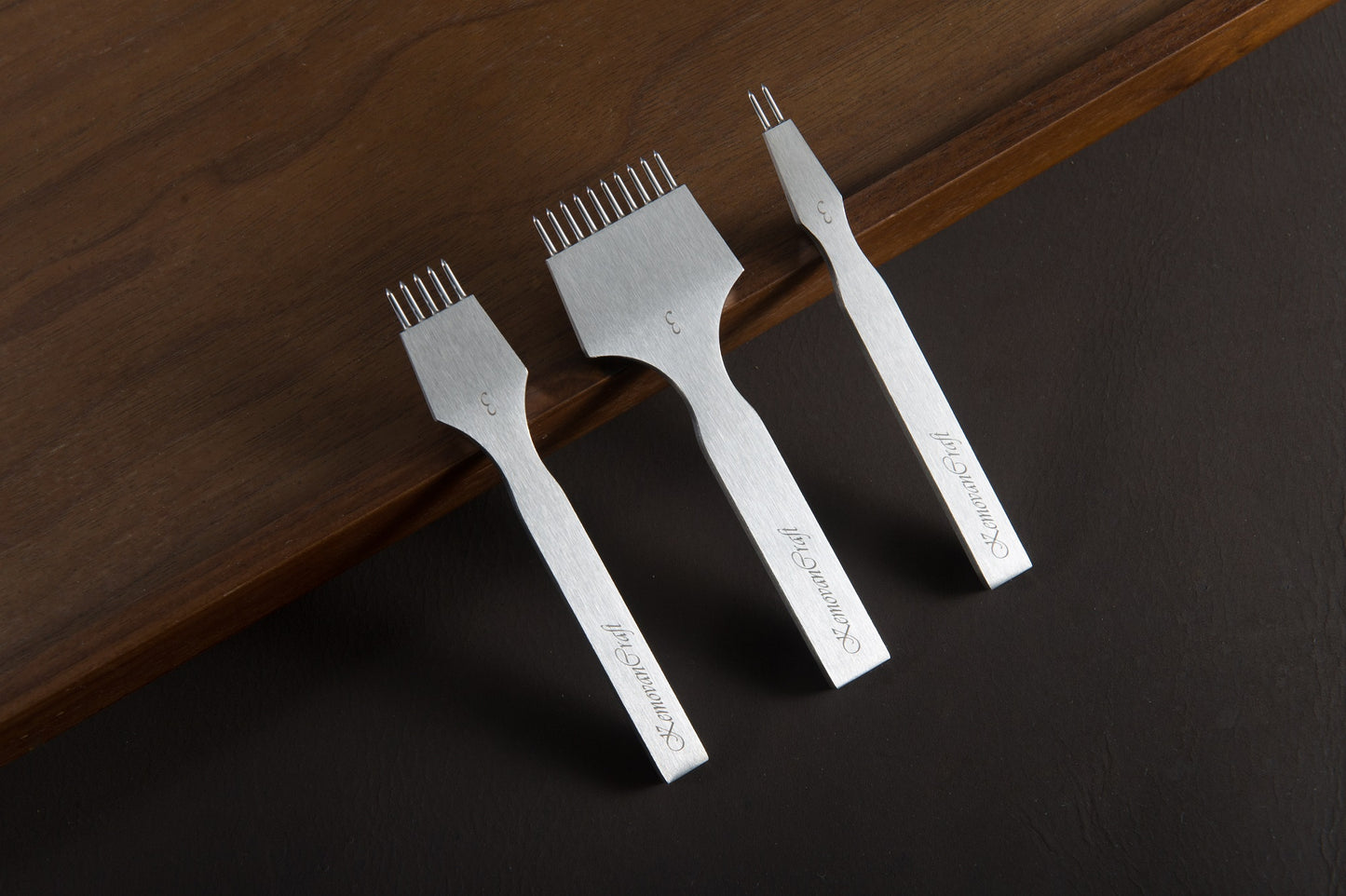 Leather Round Pricking Iron - Round Dent - Stitching Lacing Iron