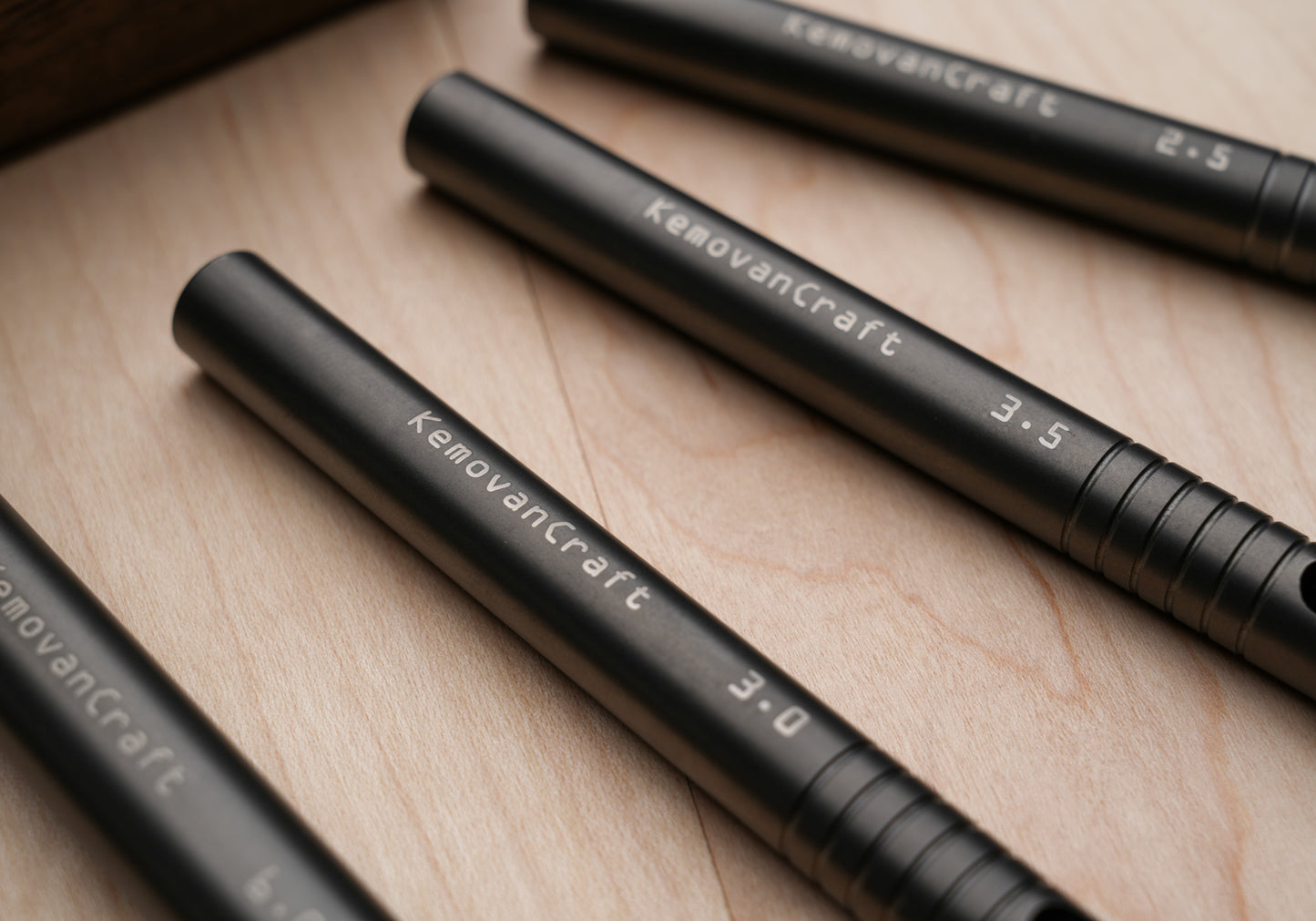 Leather Single Holes Punch Set - Single Punch + Wood Base