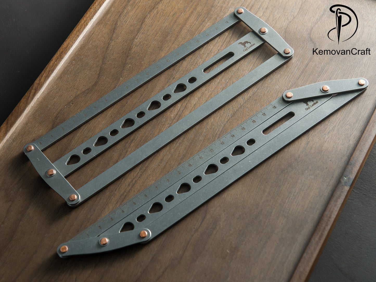 Leather Belt Punching Hole Positioning Ruler