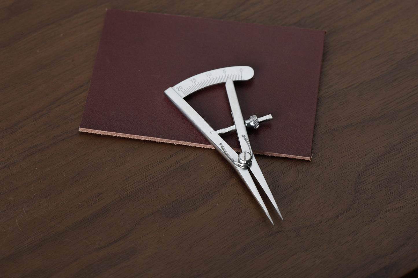 Leather Mini Wing Divider Leather Compasses
