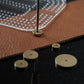 6PCS Stitching Wheel Leather Circular Margins