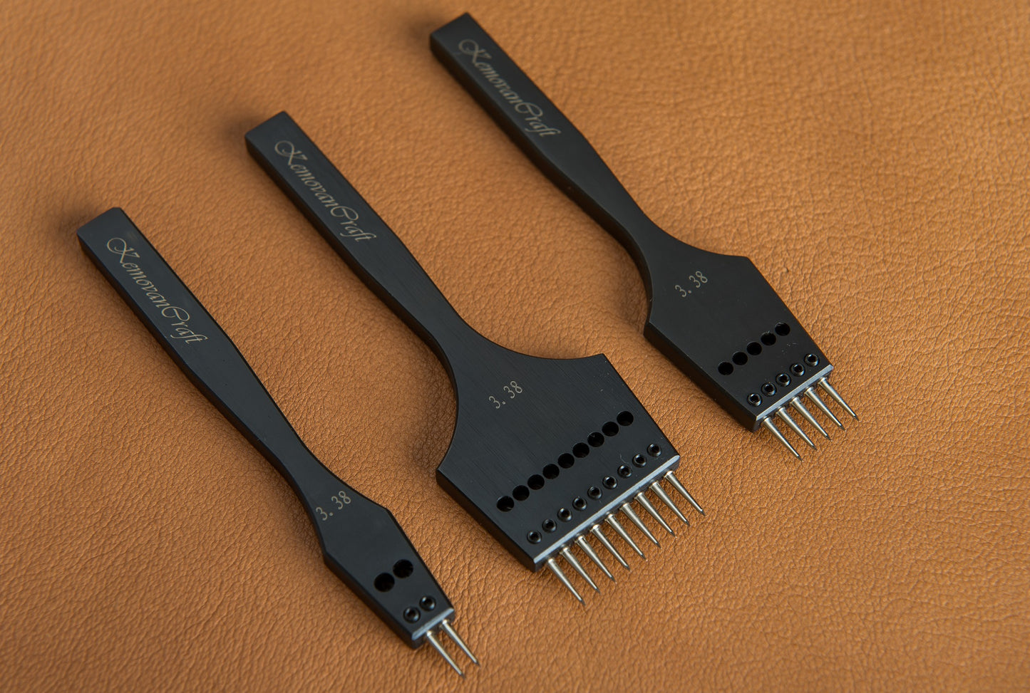 Round Chisels/Round dent for Leather Stitching