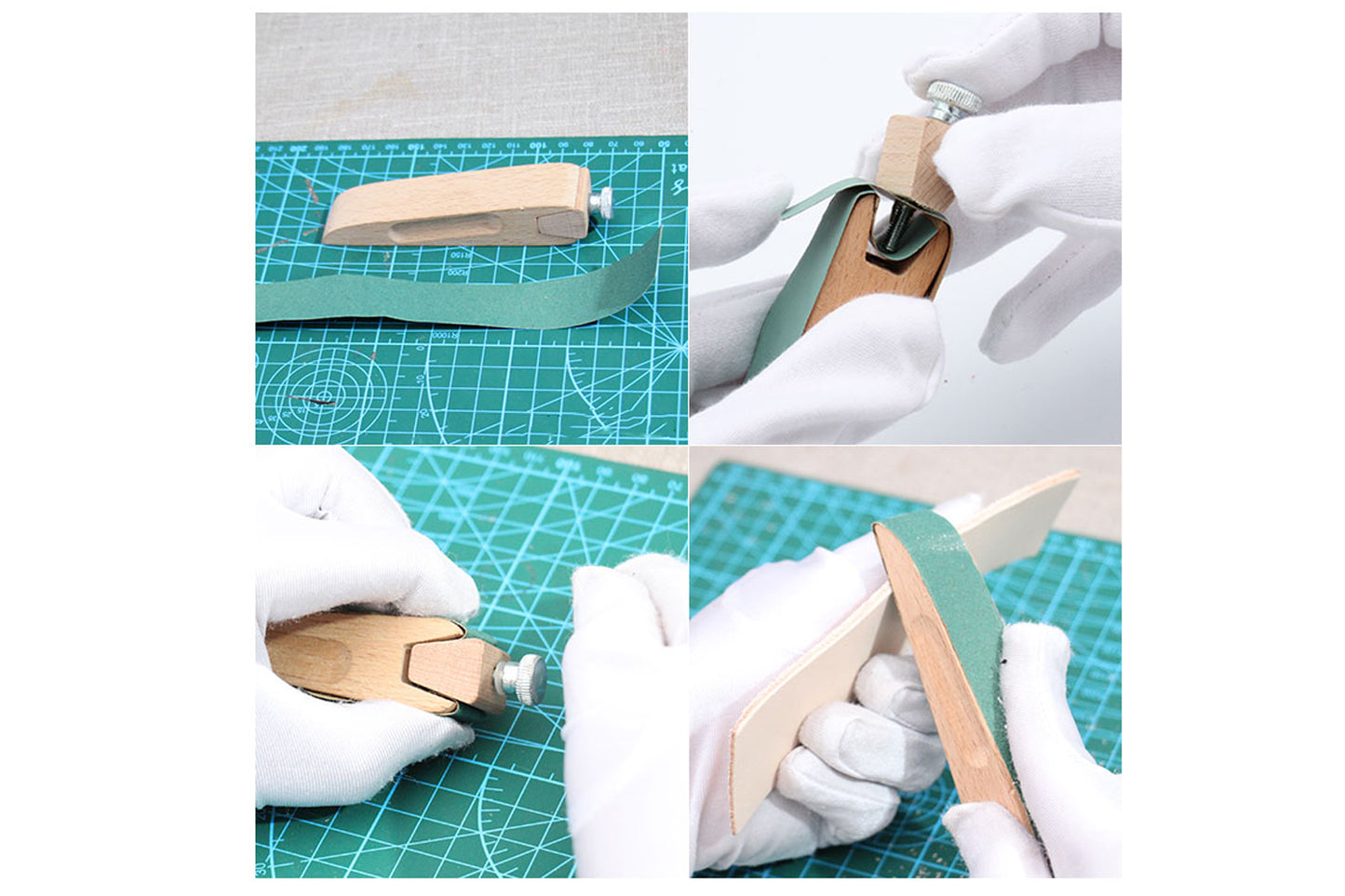 Leather Craft Sandpaper Holder Mini Sanding Block